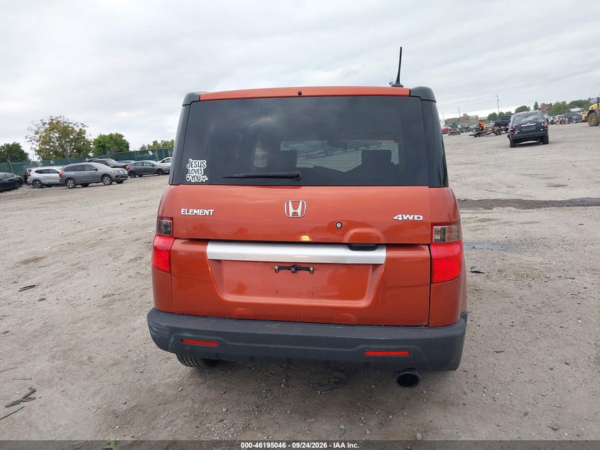 HONDA ELEMENT 2010 VIN 5J6YH2H70AL005265