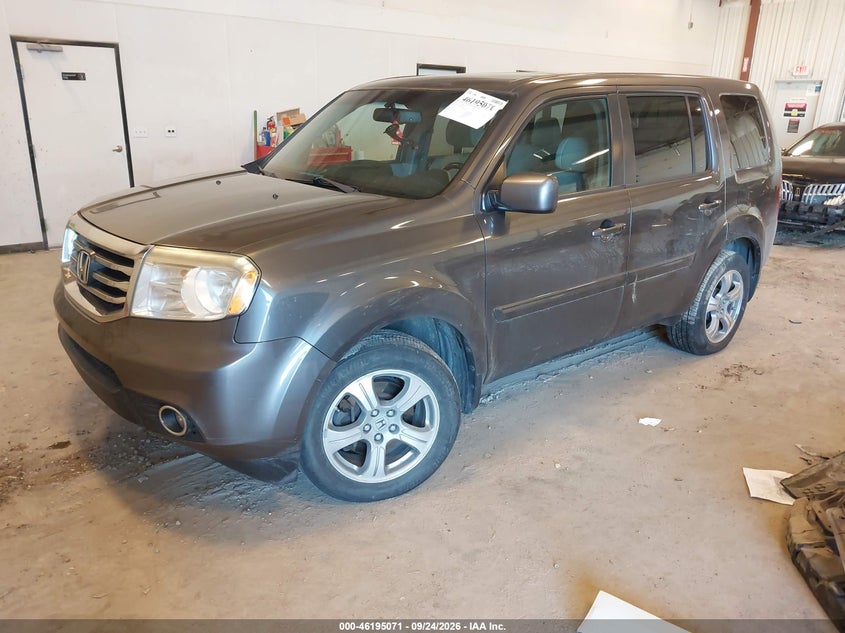 Vin: 5fnyf4h59eb051465, lot: 46694956, honda pilot ex-l 20142