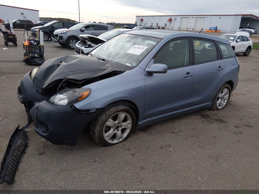 TOYOTA MATRIX 2007 VIN 2T1KR30E77C666364