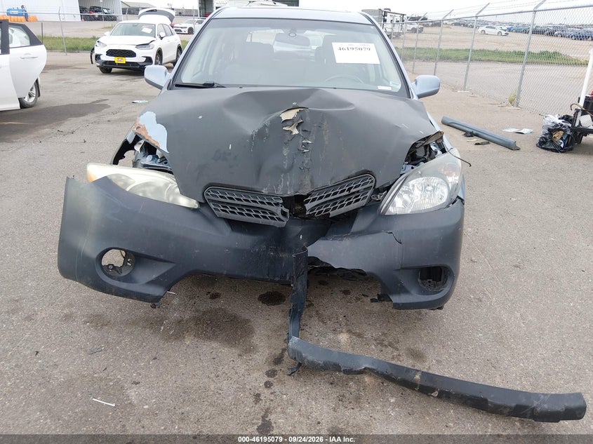 TOYOTA MATRIX 2007 VIN 2T1KR30E77C666364