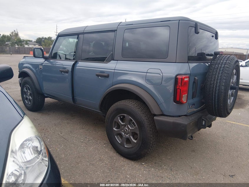 Vin: 1fmde7bh7slb53664, lot: 46694989, ford bronco big bend 20253