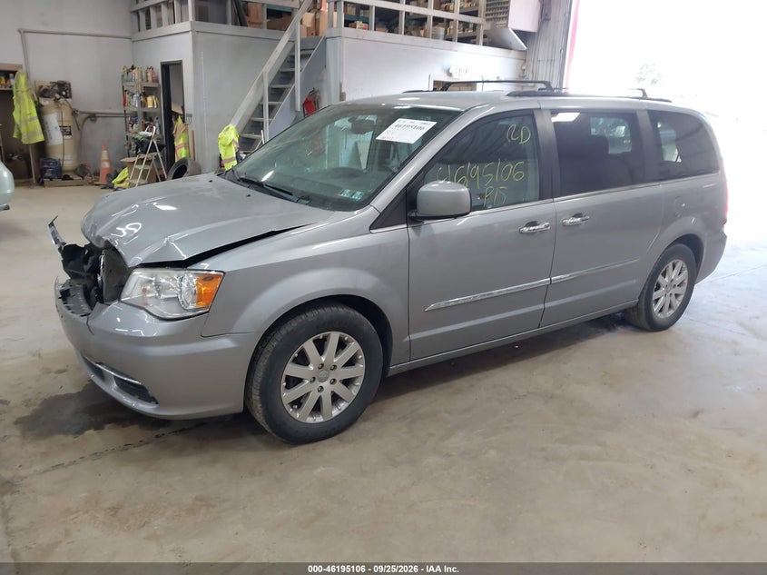 Vin: 2c4rc1bg3fr753759, lot: 46694990, chrysler town & country touring 20152