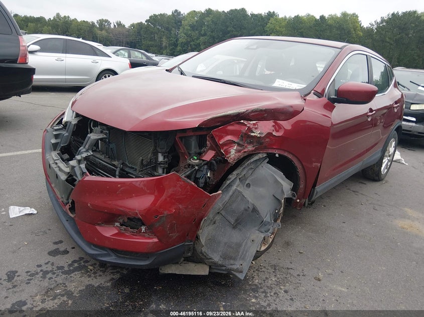 Vin: jn1bj1aw3mw453128, lot: 46695000, nissan rogue sport s awd xtronic cvt 20212