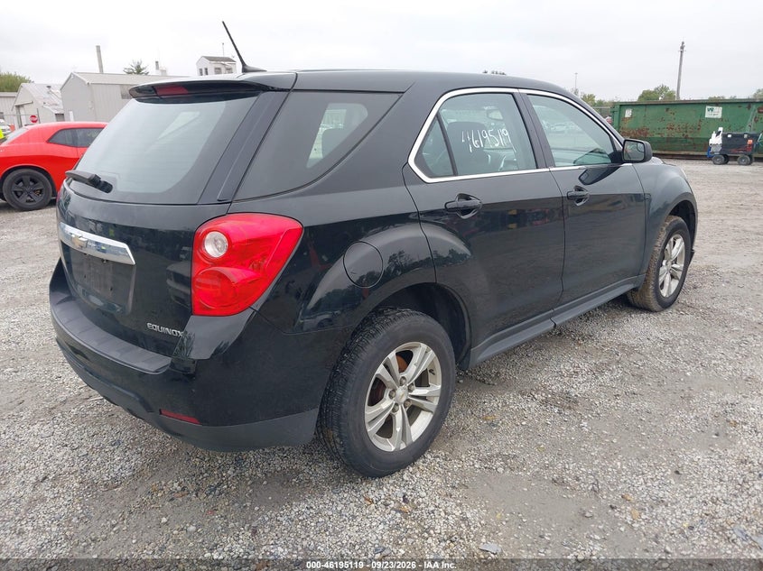 Vin: 2gnalbekxd6275445, lot: 46695004, chevrolet equinox ls 20134