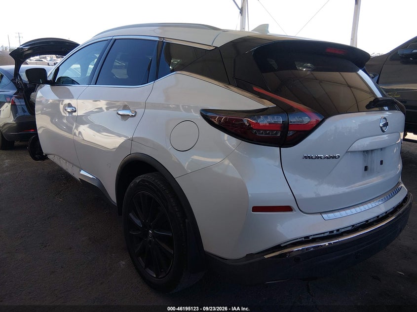 Vin: 5n1az2ms9kn114839, lot: 46695007, nissan murano platinum 20193