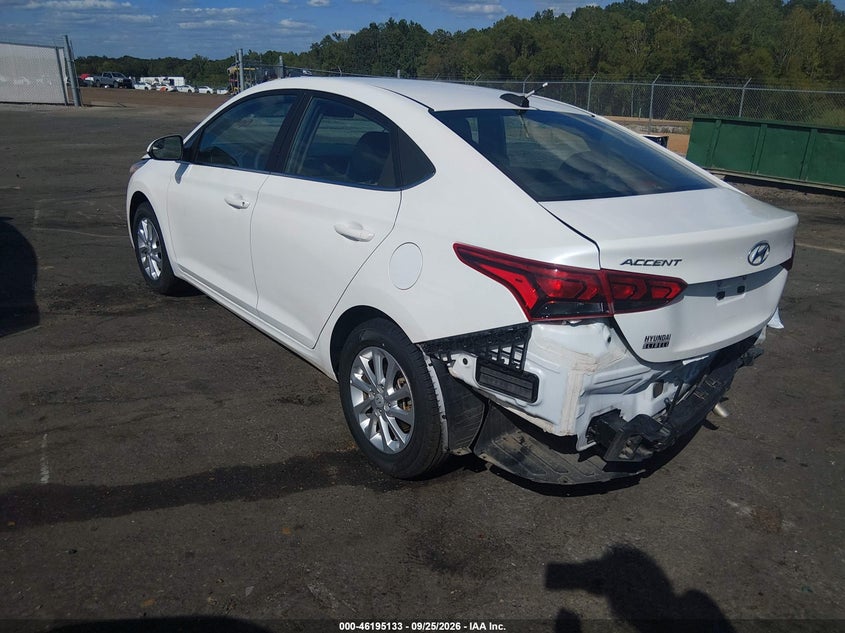 Vin: 3kpc24a61ne175681, lot: 46695017, hyundai accent sel 20223