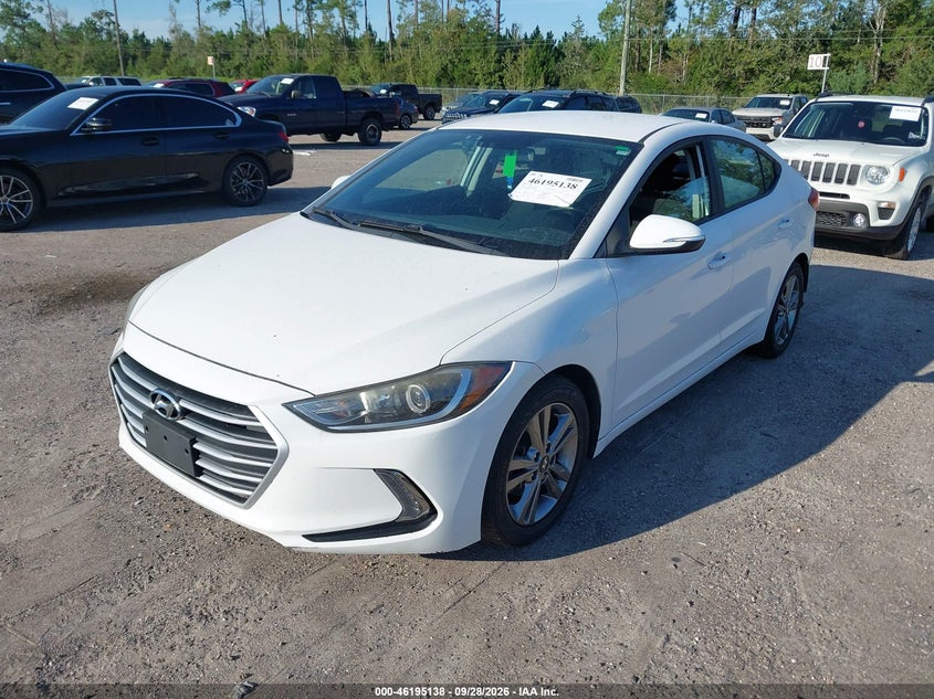 2018 Hyundai Elantra Gl, Rear, IAAI, VIN KMHD84LF7JU631058 — photo 2