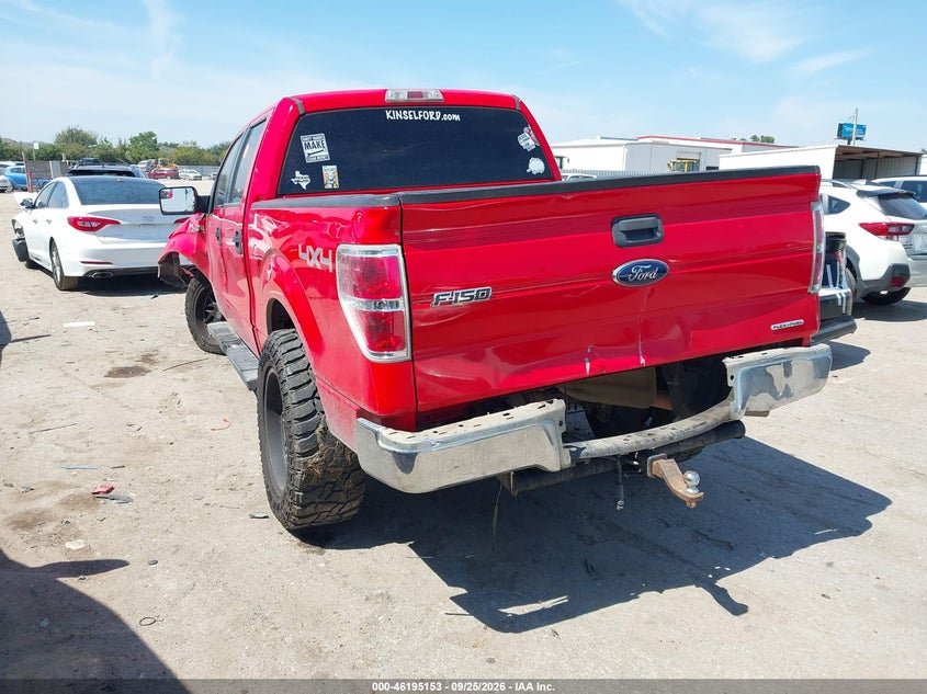 Vin: 1ftfw1ef8efb02274, lot: 46695037, ford f-150 xlt 20143