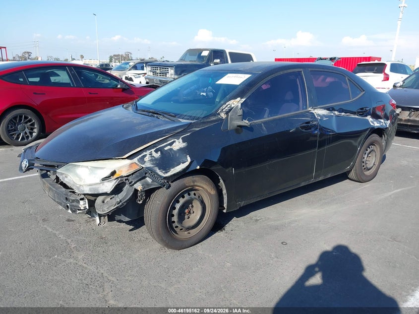 Vin: 5yfburhe7ep047315, lot: 46695046, toyota corolla l 20142