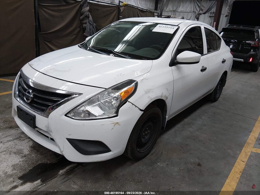 Vin: 3n1cn7ap6jl800148, lot: 46695048, nissan versa 1.6 s 20182
