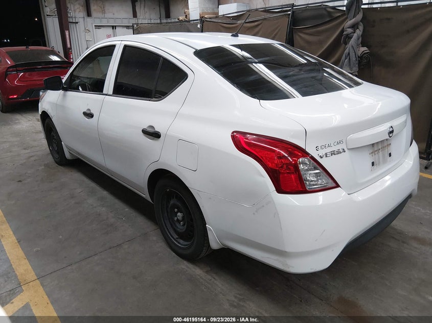 Vin: 3n1cn7ap6jl800148, lot: 46695048, nissan versa 1.6 s 20183