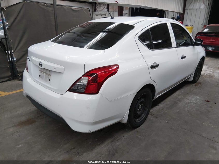 Vin: 3n1cn7ap6jl800148, lot: 46695048, nissan versa 1.6 s 20184
