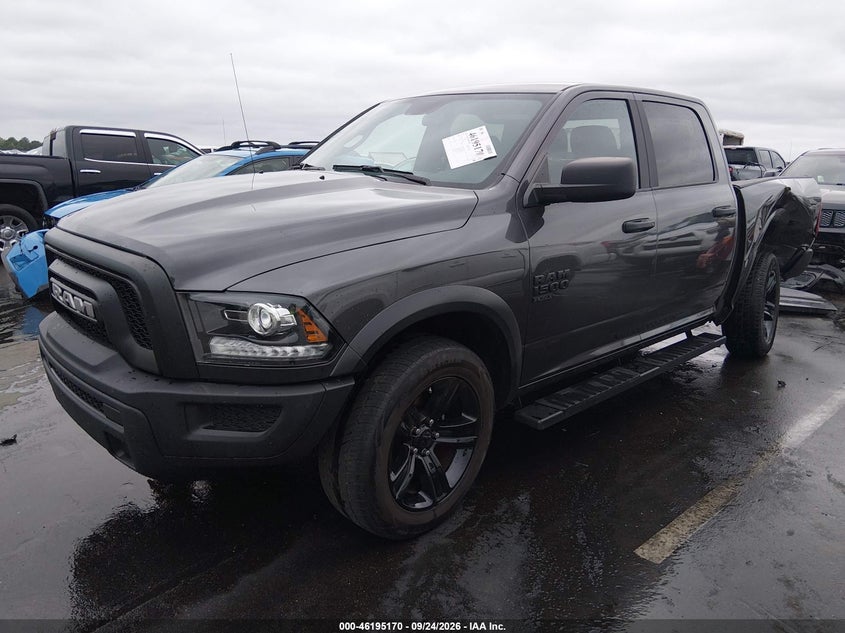 Vin: 1c6rr6lg2rs155988, lot: 46695053, ram 1500 classic warlock  4x2 5'7 box 20242