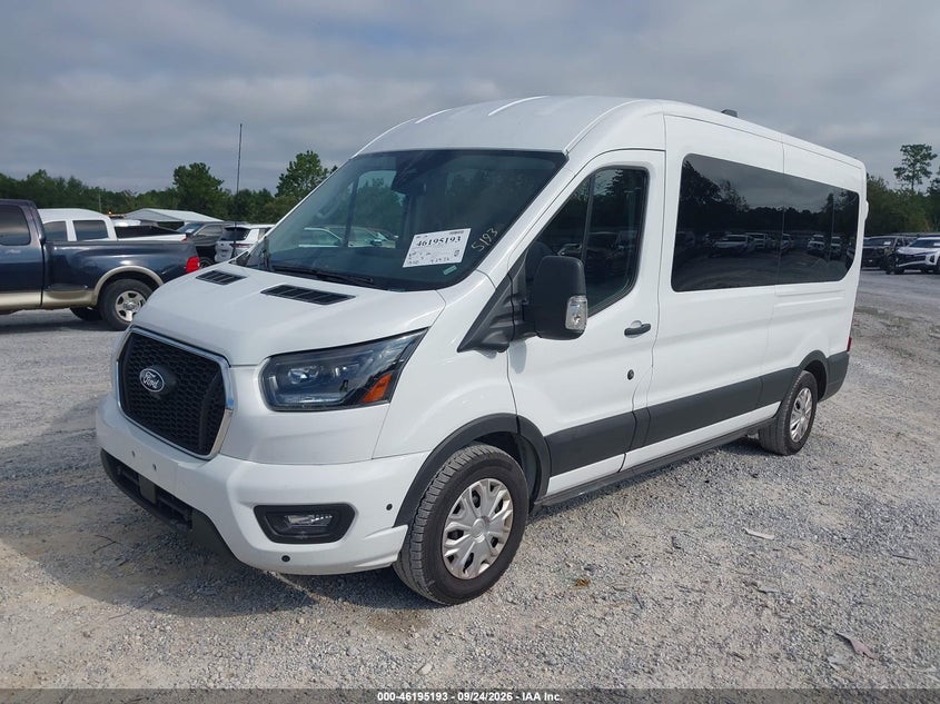 Vin: 1fbax2c87tkb08254, lot: 46695077, ford transit-350 passenger van xlt 20262