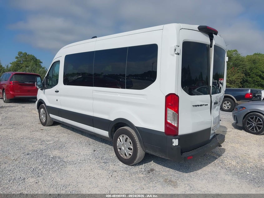 Vin: 1fbax2c87tkb08254, lot: 46695077, ford transit-350 passenger van xlt 20263