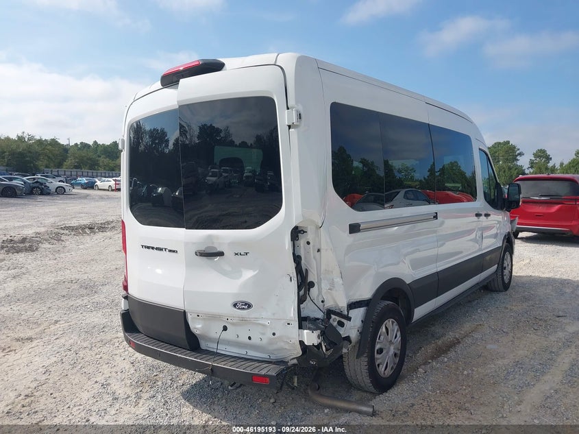 Vin: 1fbax2c87tkb08254, lot: 46695077, ford transit-350 passenger van xlt 20264