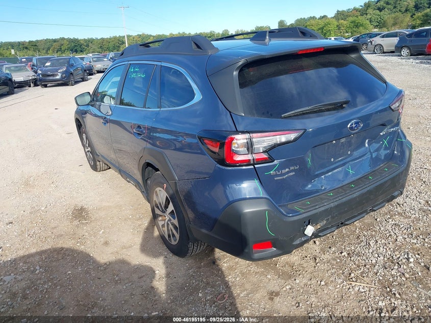 Vin: 4s4btafc7s3318976, lot: 46695079, subaru outback premium 20253