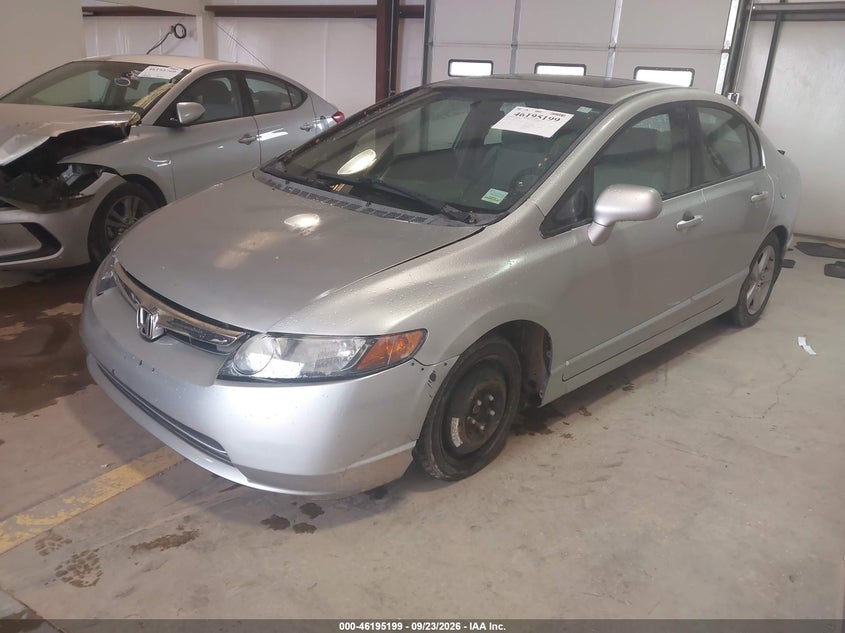 HONDA CIVIC SDN 2007 VIN 1HGFA168X7L106329