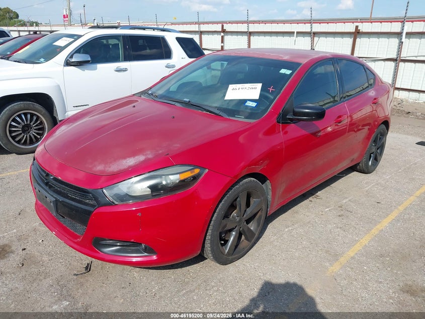 Vin: 1c3cdfbb5gd578718, lot: 46695084, dodge dart sxt 20162