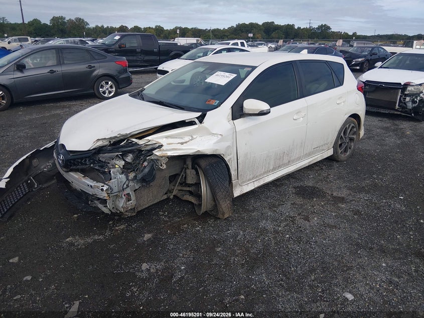 Vin: jtnkarje2jj571226, lot: 46695085, toyota corolla im 20182
