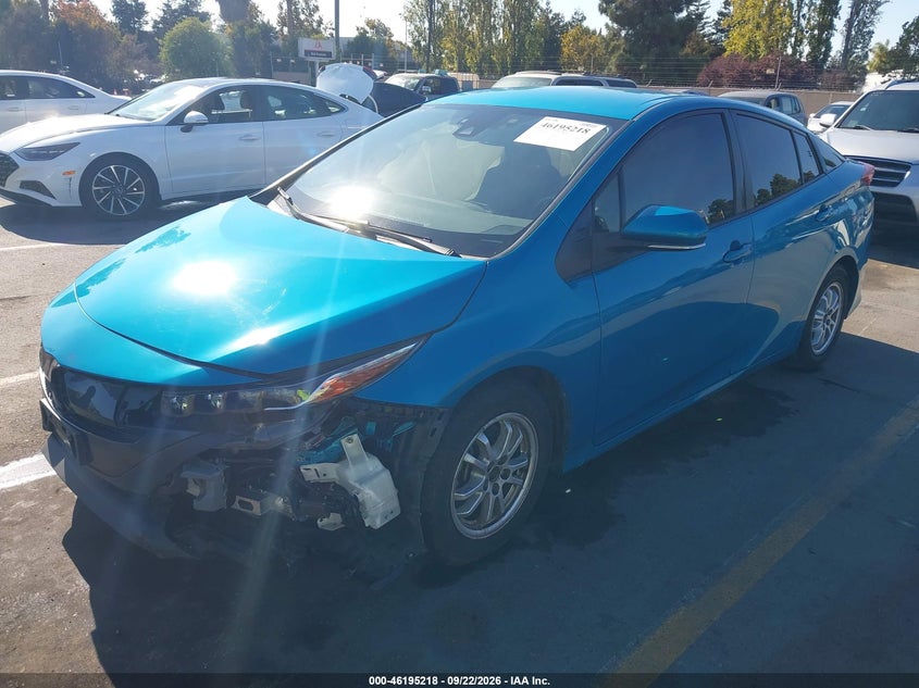 Vin: jtdkamfp3m3174182, lot: 46695102, toyota prius prime xle 20212