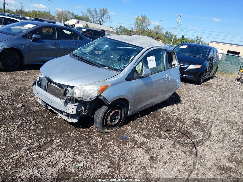 Vin: jtdjtud39ed591453, lot: 46695103, toyota yaris le (tmc/cbu plant) 20142