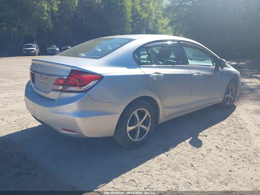Vin: 2hgfb2f73fh513740, lot: 46695122, honda civic se 20154