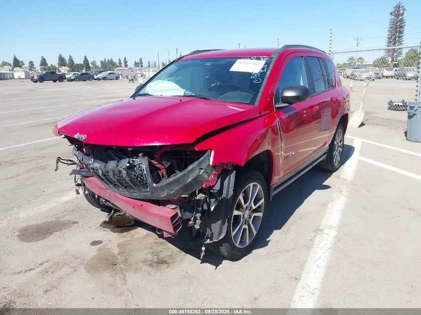 Vin: 1c4njdbb0hd129398, lot: 46695147, jeep compass sport se 4x4 20172