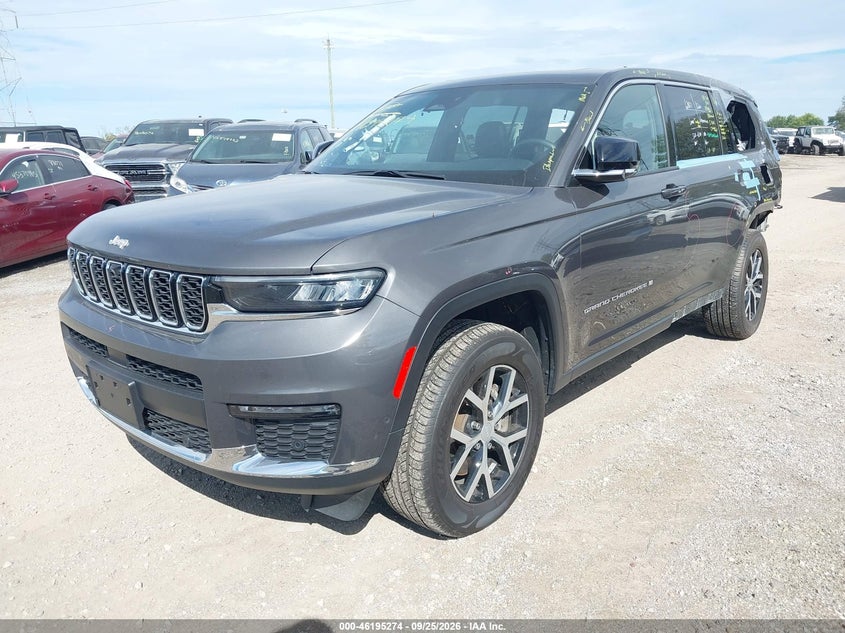 Vin: 1c4rjkbg2r8602259, lot: 46695158, jeep grand cherokee l limited 4x4 20242