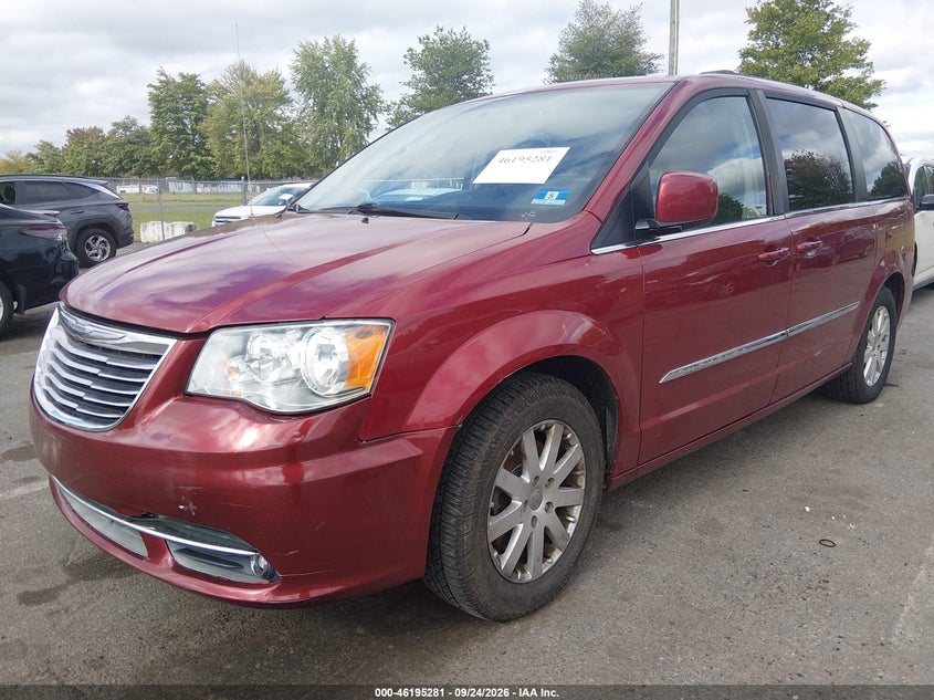 Vin: 2c4rc1bg4fr720818, lot: 46695164, chrysler town & country touring 20152
