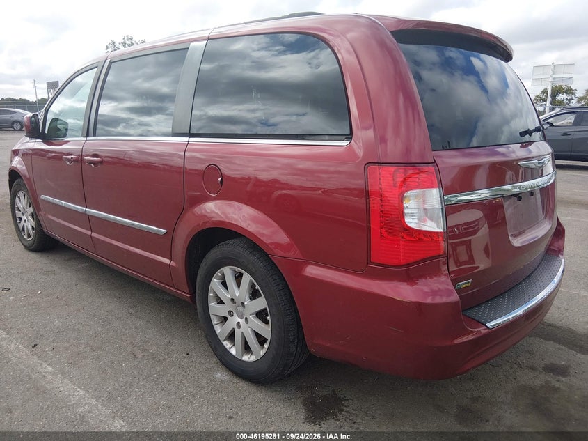 Vin: 2c4rc1bg4fr720818, lot: 46695164, chrysler town & country touring 20153