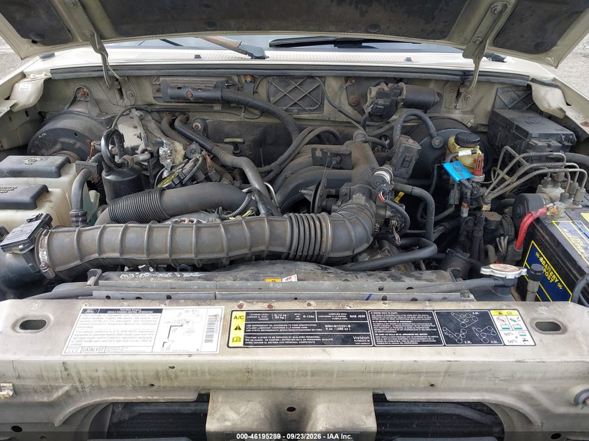 FORD RANGER 2002 VIN 1FTYR14U12TA44098