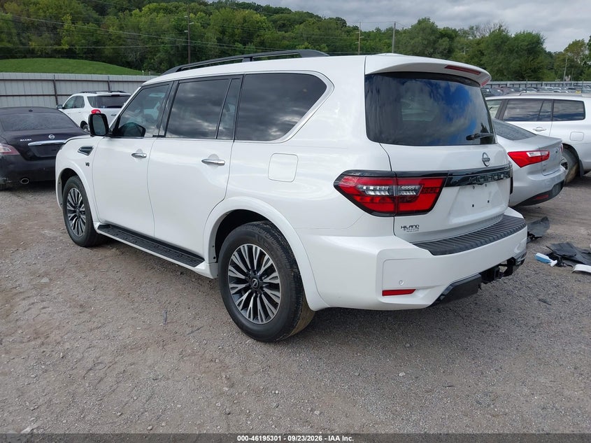 Vin: jn8ay2ba7m9374643, lot: 46695185, nissan armada sl 20213