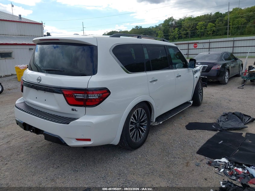 Vin: jn8ay2ba7m9374643, lot: 46695185, nissan armada sl 20214