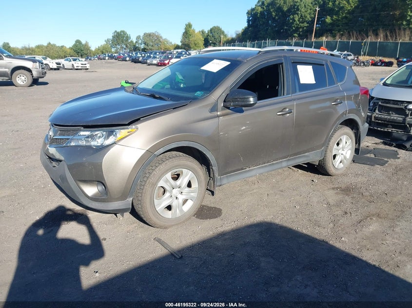 Vin: 2t3bfrev0ew219480, lot: 46695207, toyota rav4 le 20142