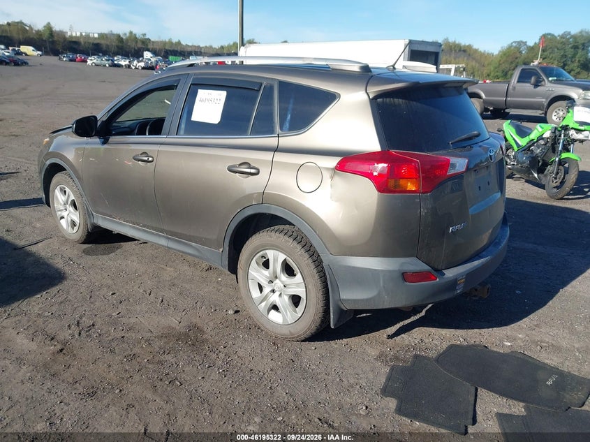 Vin: 2t3bfrev0ew219480, lot: 46695207, toyota rav4 le 20143