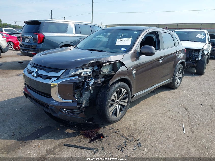 Vin: ja4ap3au9lu012464, lot: 46695217, mitsubishi outlander sport 2.0 es 20202