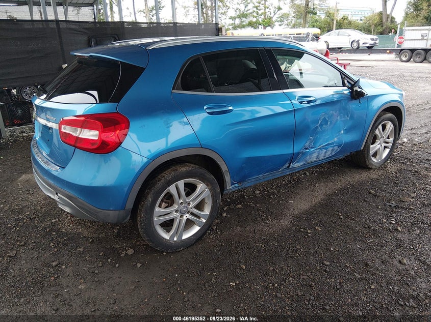 Vin: wdctg4gb3fj062853, lot: 46695236, mercedes-benz gla 250 4matic 20154