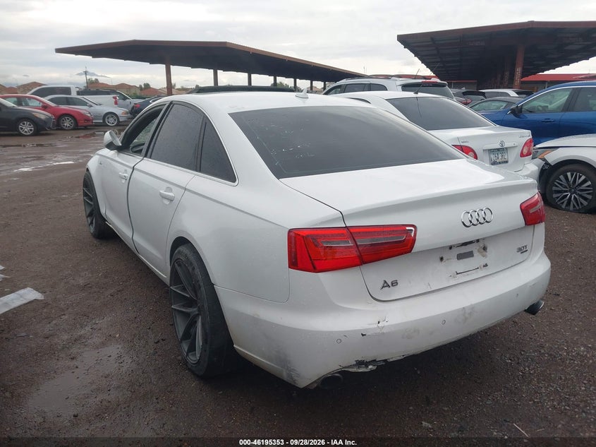 Vin: wauggafc3cn047027, lot: 46695237, audi a6 3.0 premium 20123