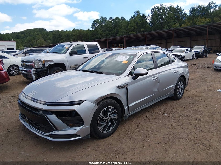 Vin: kmhl24jjxta148351, lot: 46695239, hyundai sonata hybrid blue 20262