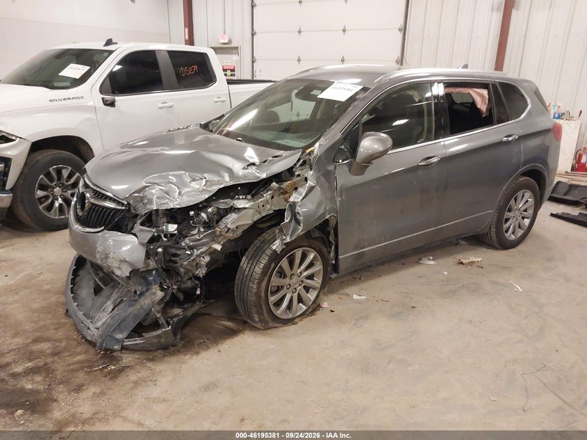 Vin: lrbfx2sa2kd002799, lot: 46695265, buick envision awd essence 20192