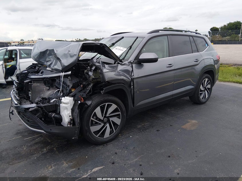 Vin: 1v2jr2ca4rc615171, lot: 46695293, volkswagen atlas 2.0t se w/technology 20242