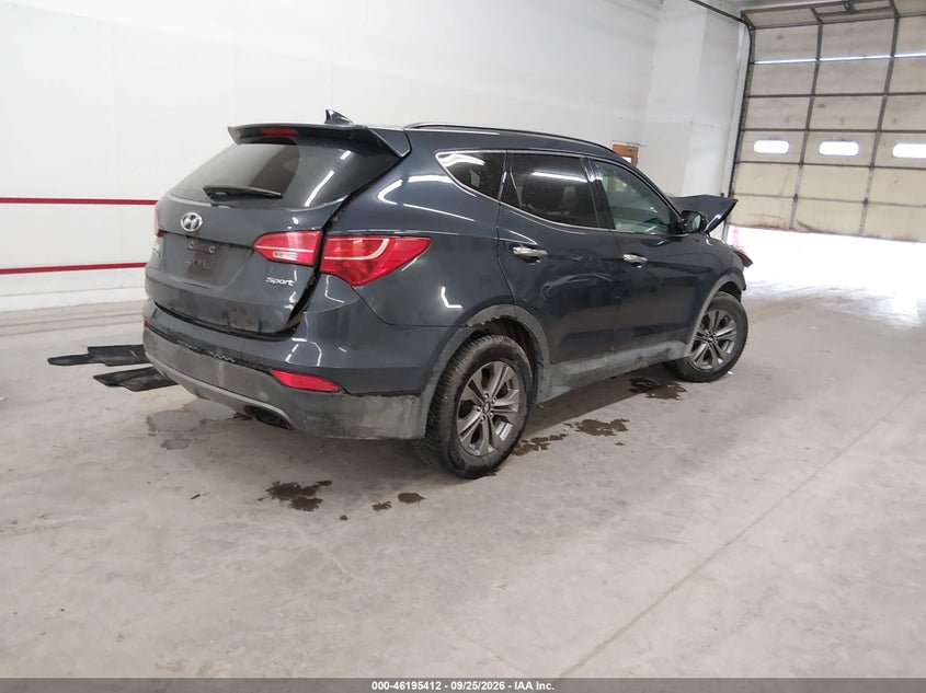 Vin: 5xyzu3lb3gg333808, lot: 46695295, hyundai santa fe sport 2.4l 20164