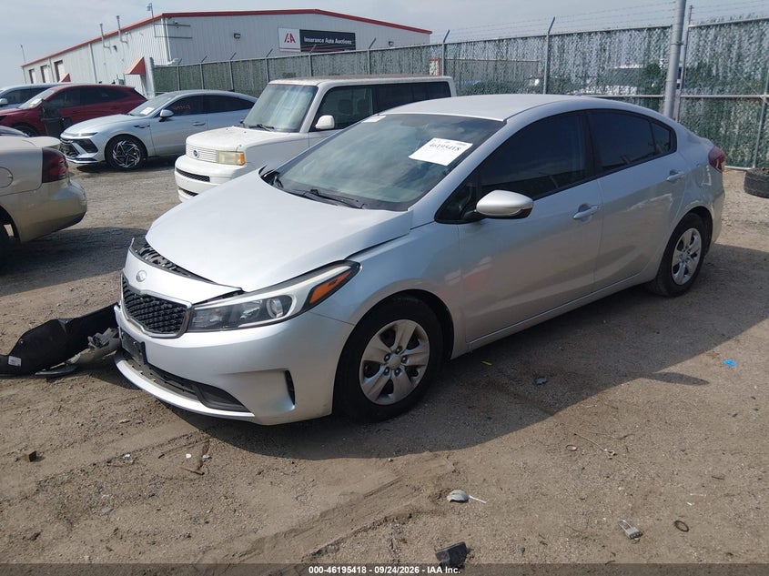 Vin: 3kpfl4a78he074368, lot: 46695302, kia forte lx 20172