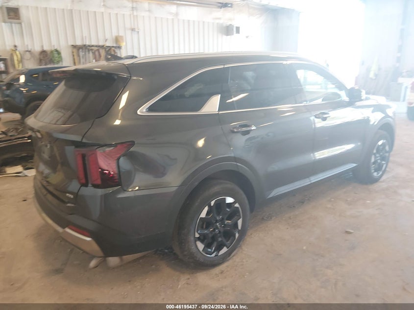 Vin: 5xyrldjc7rg260904, lot: 46695321, kia sorento s 20244