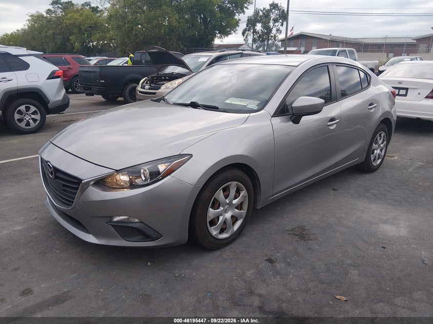 Vin: 3mzbm1u78fm179241, lot: 46695331, mazda mazda3 i sport 20152