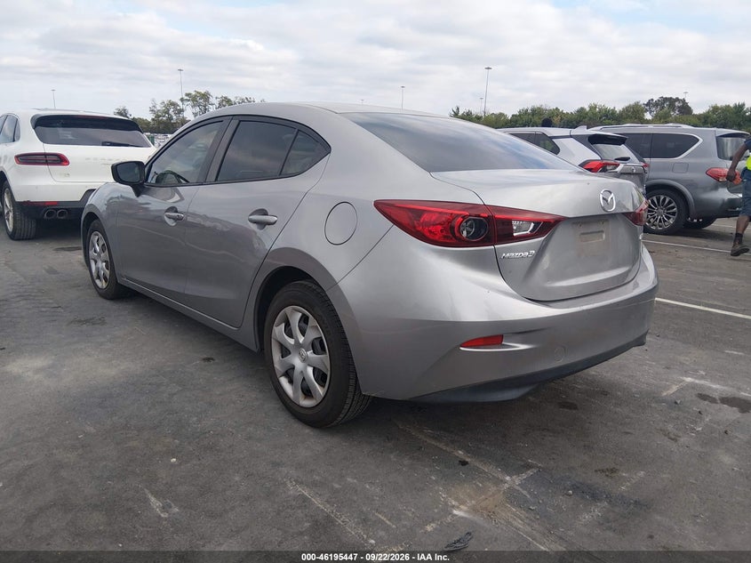 Vin: 3mzbm1u78fm179241, lot: 46695331, mazda mazda3 i sport 20153