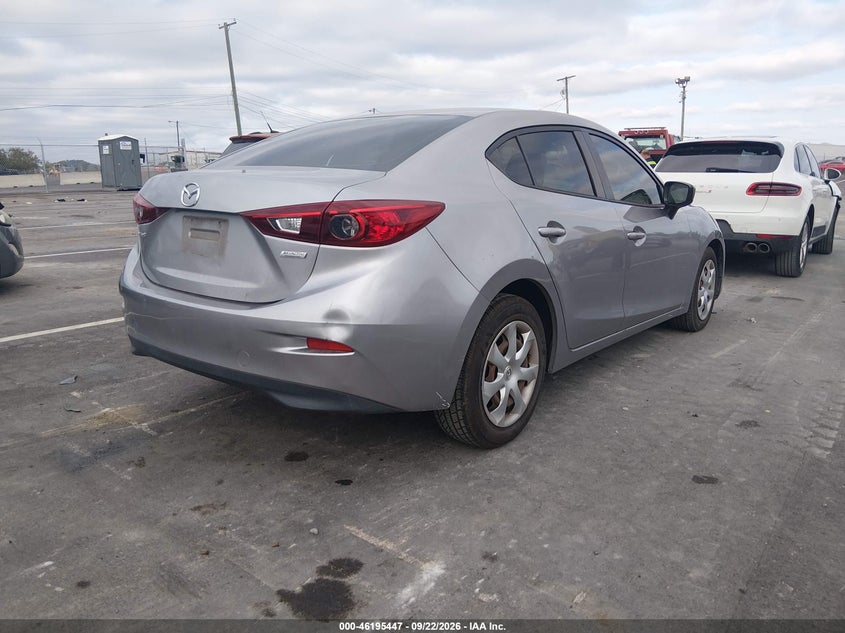 Vin: 3mzbm1u78fm179241, lot: 46695331, mazda mazda3 i sport 20154