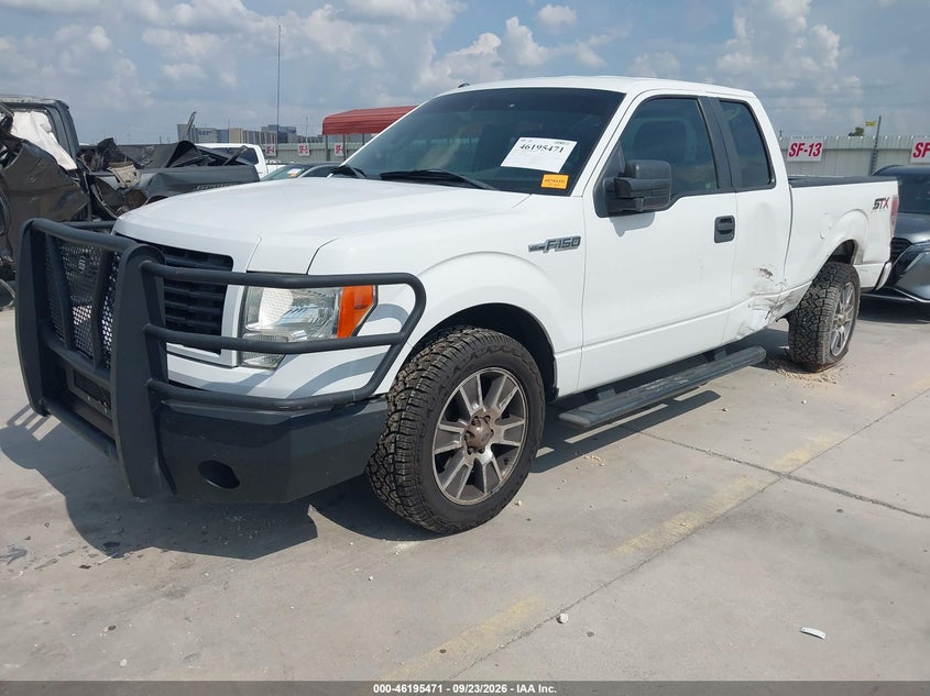 Vin: 1ftfx1cf4efb29116, lot: 46695355, ford f-150 stx 20142