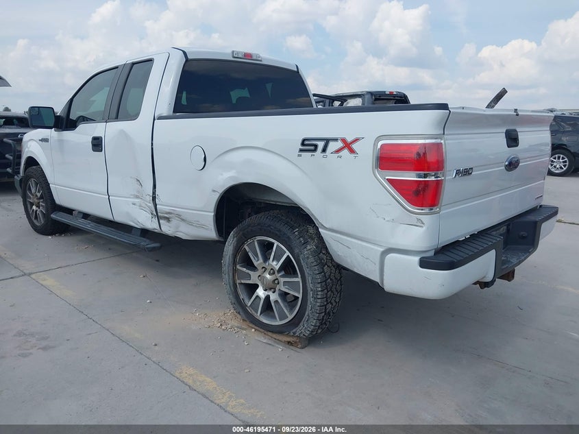 Vin: 1ftfx1cf4efb29116, lot: 46695355, ford f-150 stx 20143